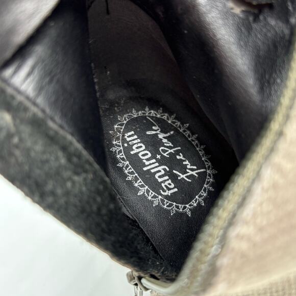 Faryl Robin for Free People Tall Boots in Tan and Black, size 8 - Picture 7 of 8